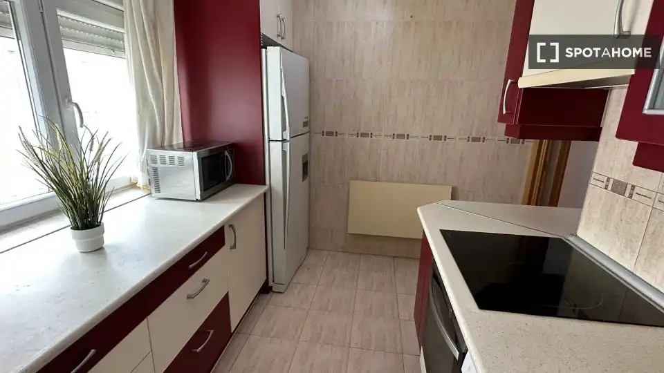 Kitchen of Flat for rent in Alcalá de Henares  with Air Conditioner, Heating and Furnished