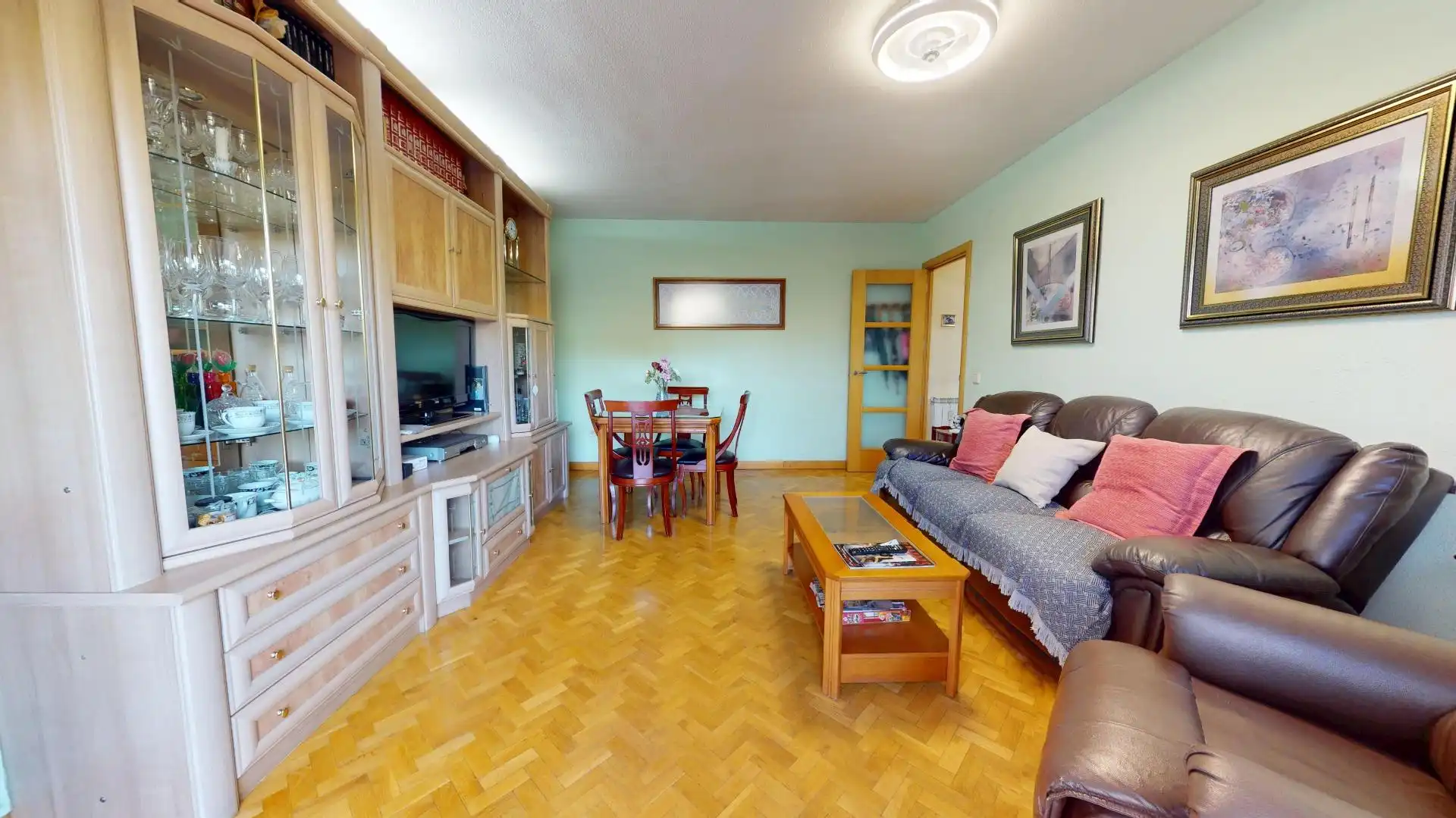 Living room of Flat for sale in Leganés  with Air Conditioner, Heating and Terrace
