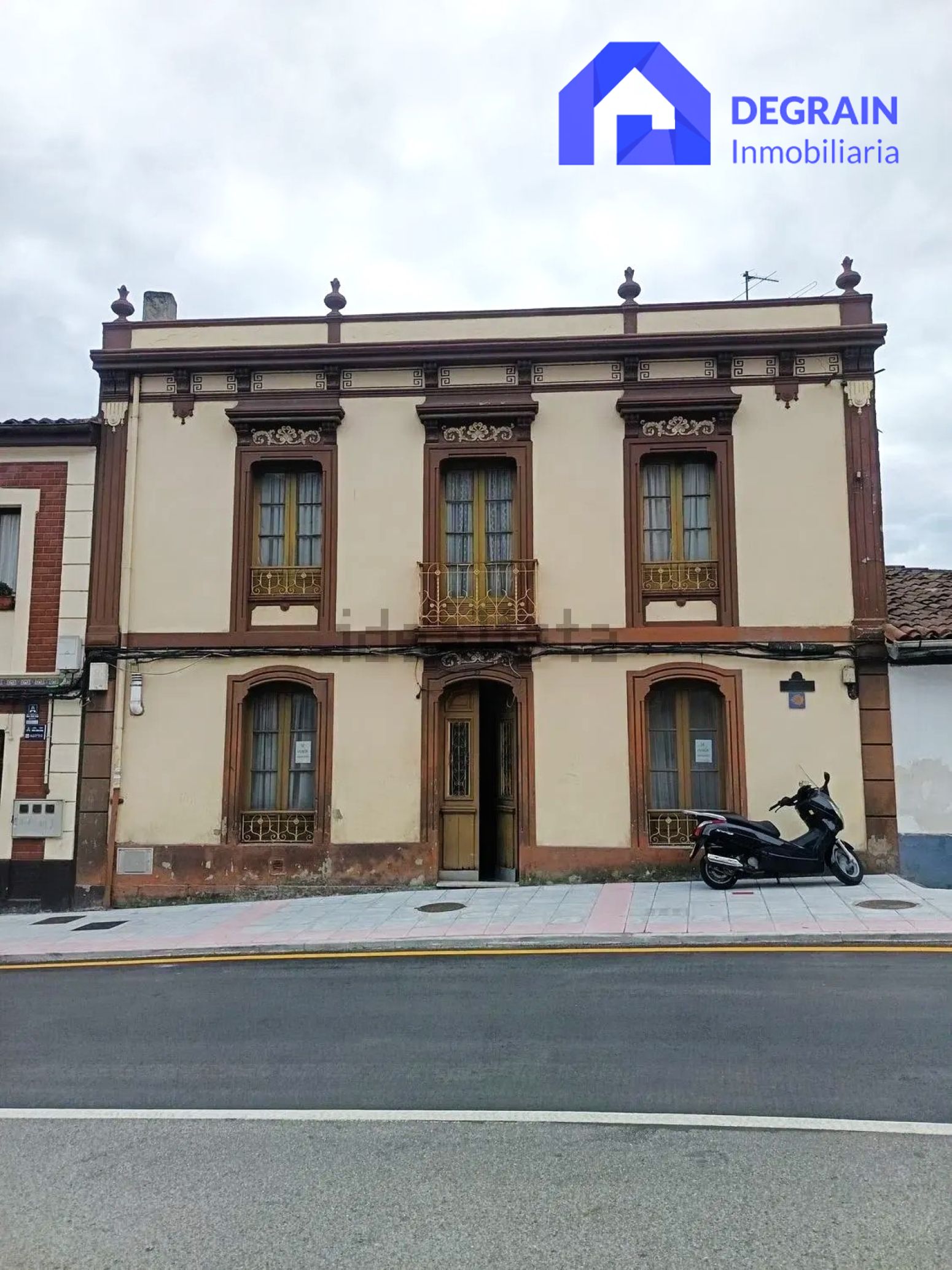 Exterior view of Single-family semi-detached for sale in Noreña