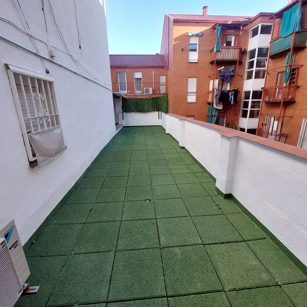 Terraza de Piso de alquiler en Madrid con Calefacción y Terraza