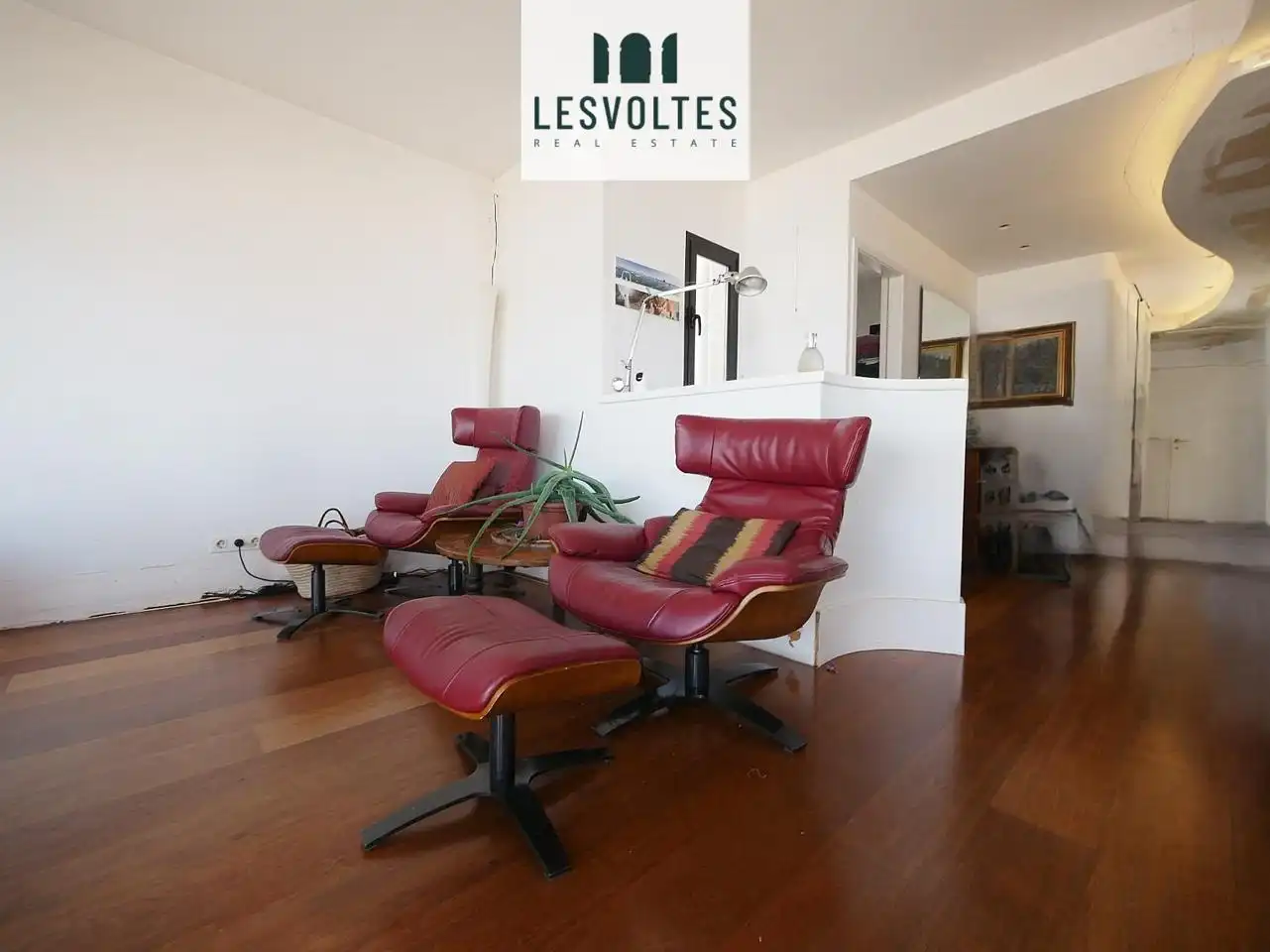 Sala de estar de Apartamento en venta en Palamós con Calefacción, Parquet y Balcón