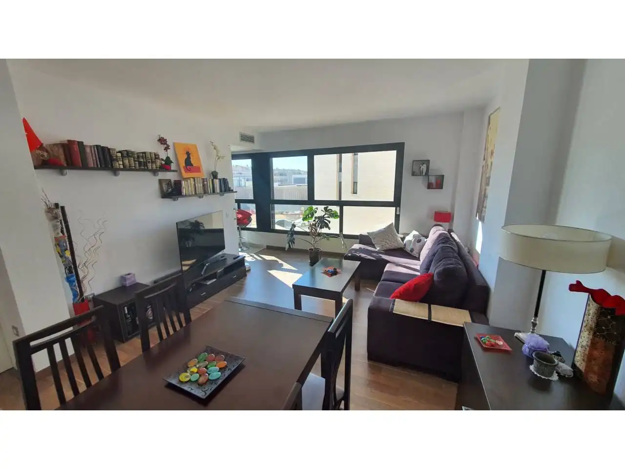 Sala d'estar de Pis en venda en Terrassa amb Aire condicionat, Calefacció i Parquet