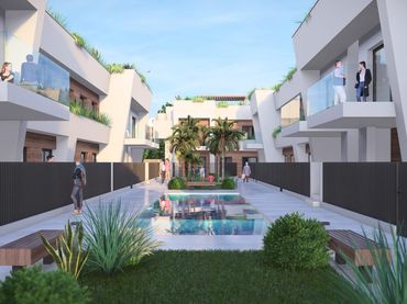 Bungalow avec piscine à vendre à Torre-Pacheco ciudad