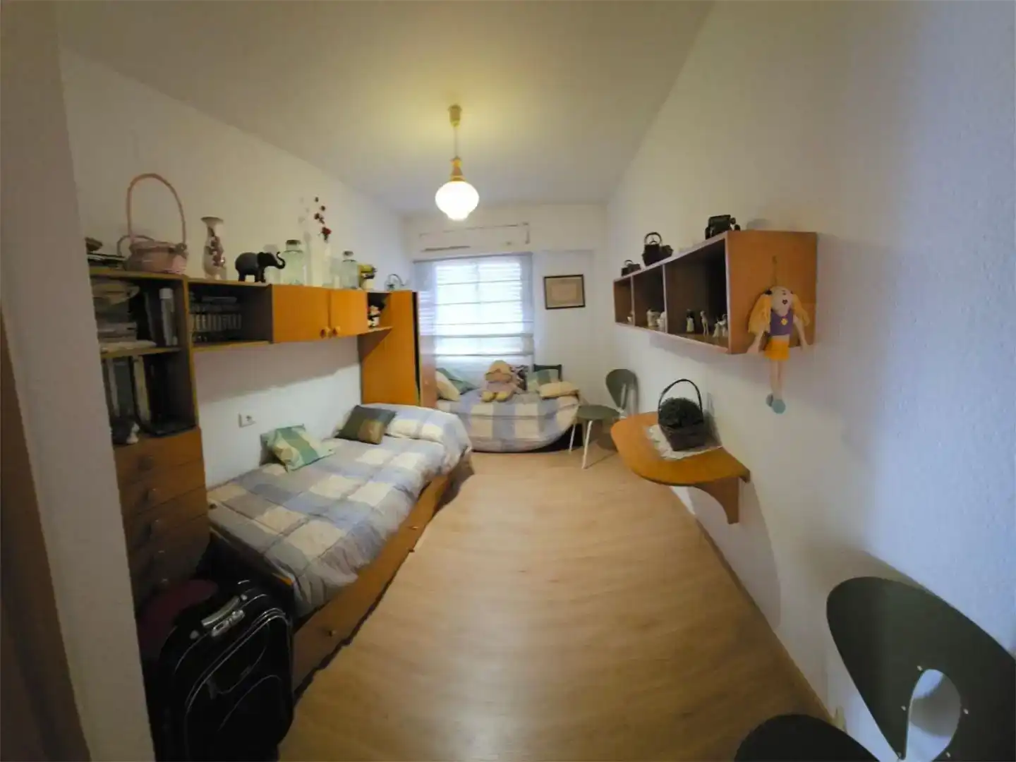 Schlafzimmer von Wohnung zum Verkauf in  Valencia Capital mit Klimaanlage und Balkon