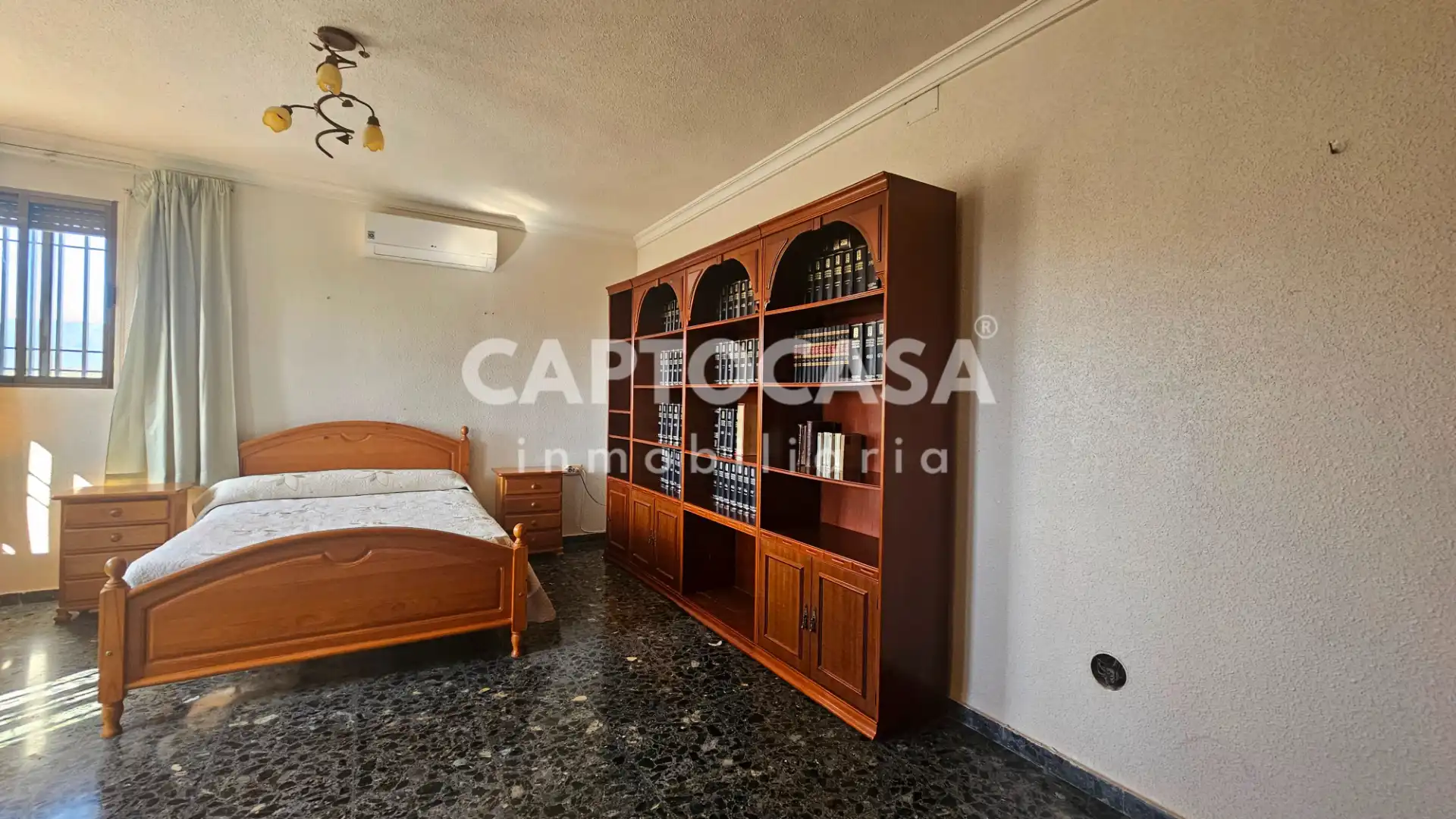 Schlafzimmer von Country house zum Verkauf in Cartagena mit Klimaanlage, Heizung und Privatgarten