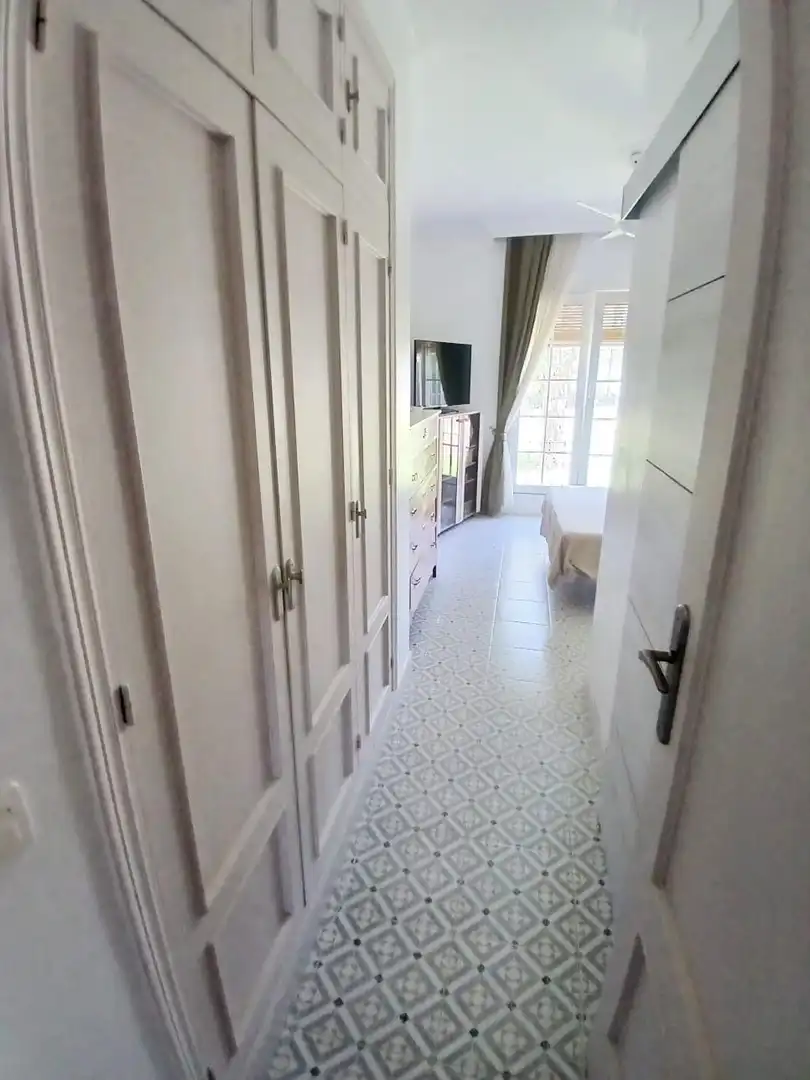 Schlafzimmer von Haus oder Chalet zum Verkauf in Aljaraque mit Heizung, Privatgarten und Schwimmbad