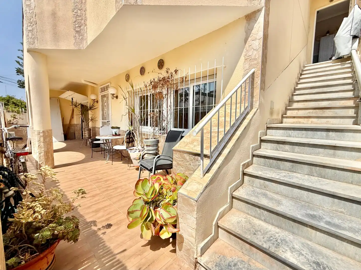 Terraza de Casa o chalet en venta en San Pedro del Pinatar con Aire acondicionado, Jardín privado y Terraza
