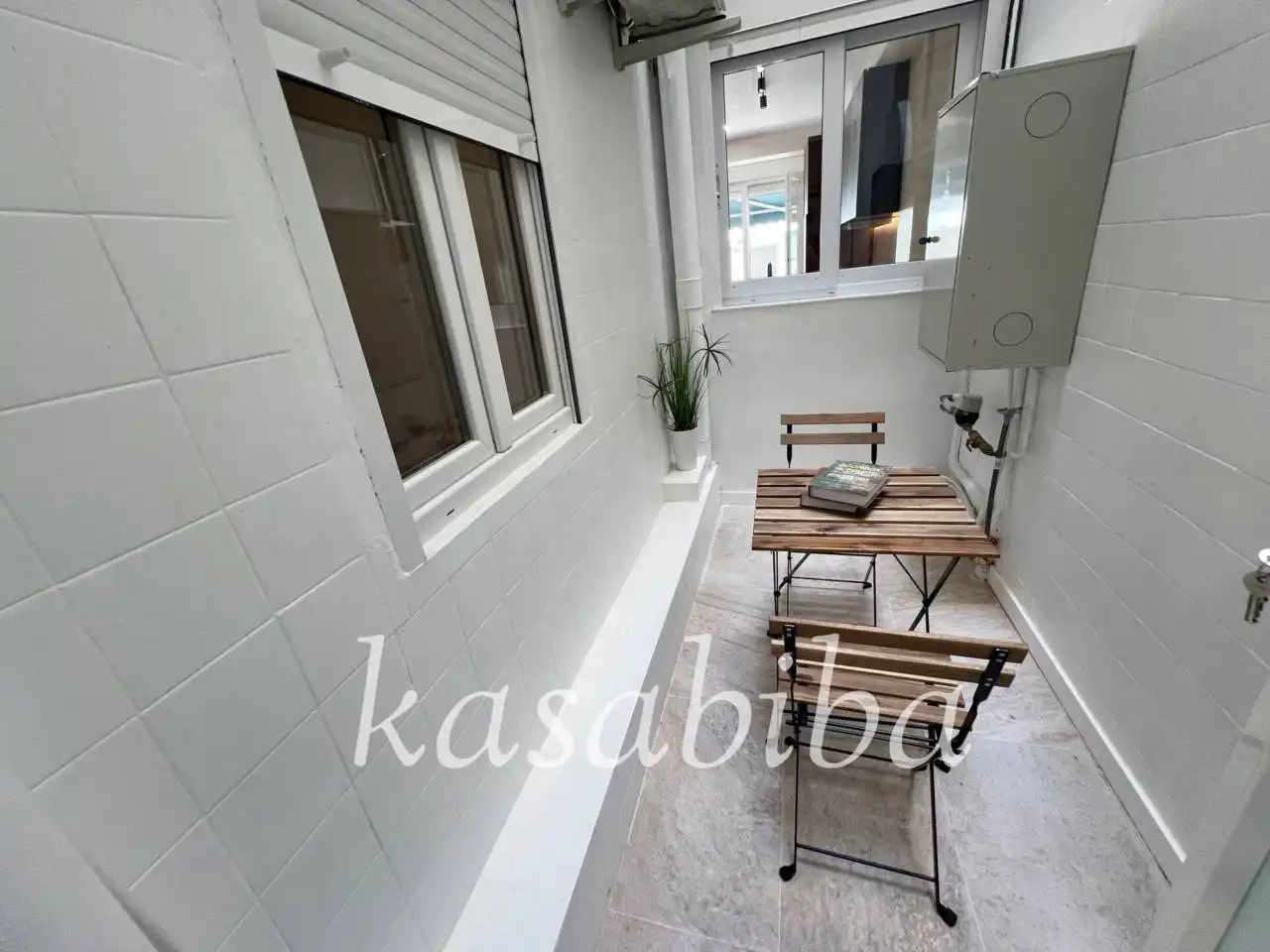 Terrasse von Wohnung zum Verkauf in Valencia mit Klimaanlage, Heizung und Parkett