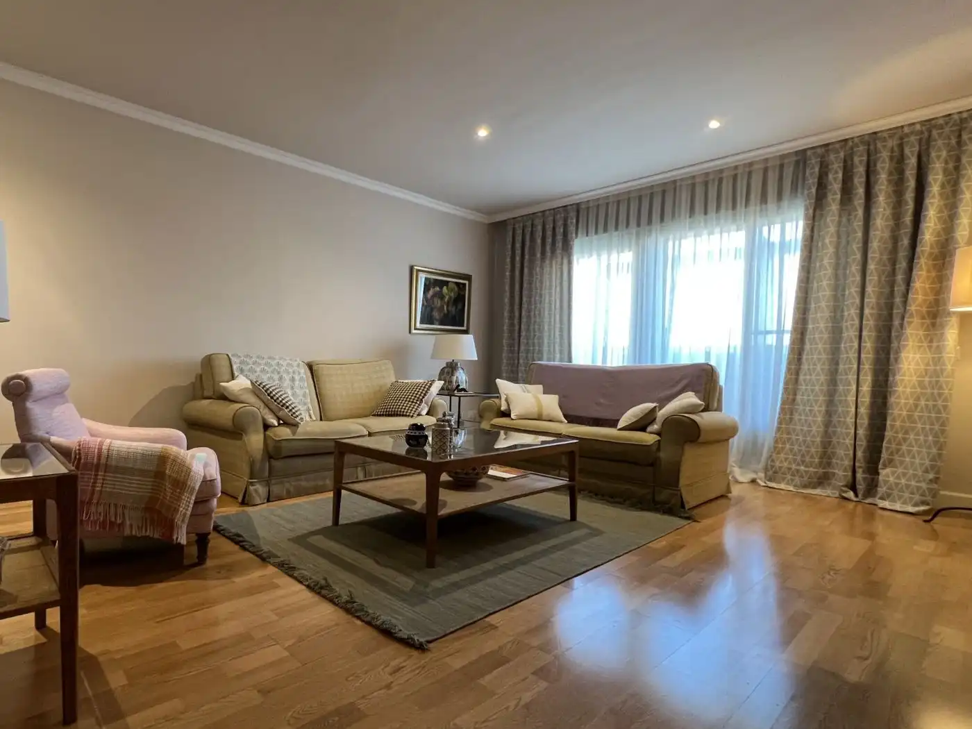 Living room of Flat for rent in Urbanizaciones