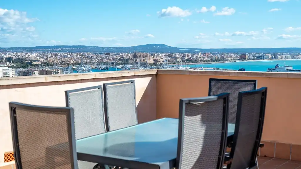 Terraza de Ático en venta en  Palma de Mallorca con Aire acondicionado, Calefacción y Terraza