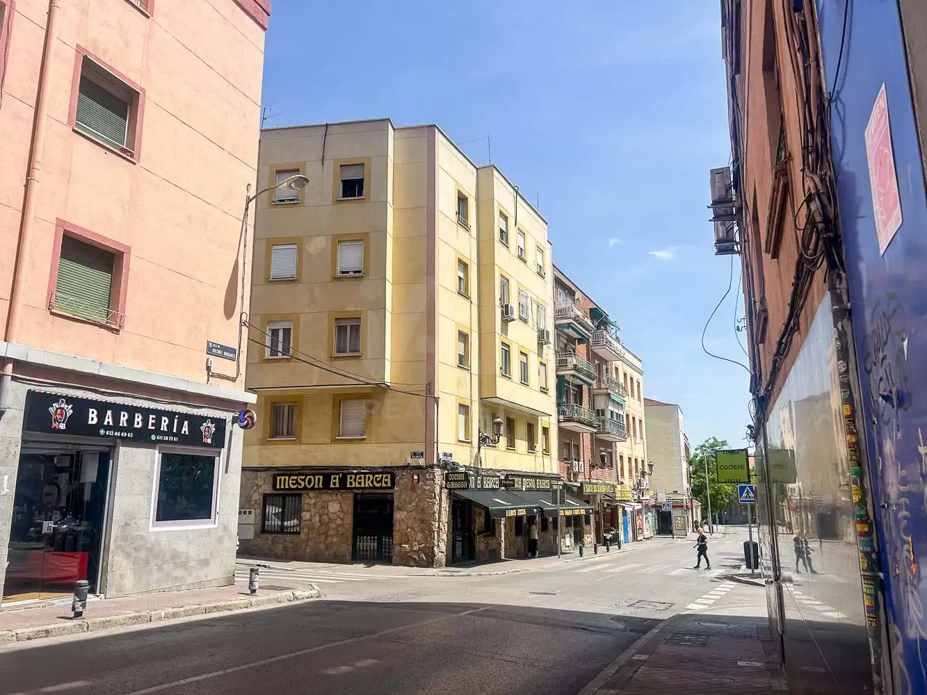 Vista exterior de Piso en venta en  Madrid Capital con Calefacción