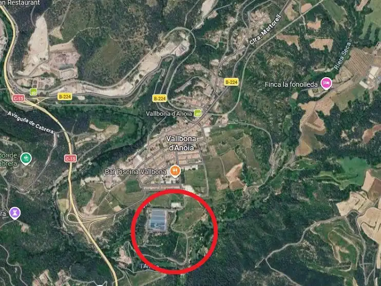 Terreny industrial en venda en Vallbona d'Anoia