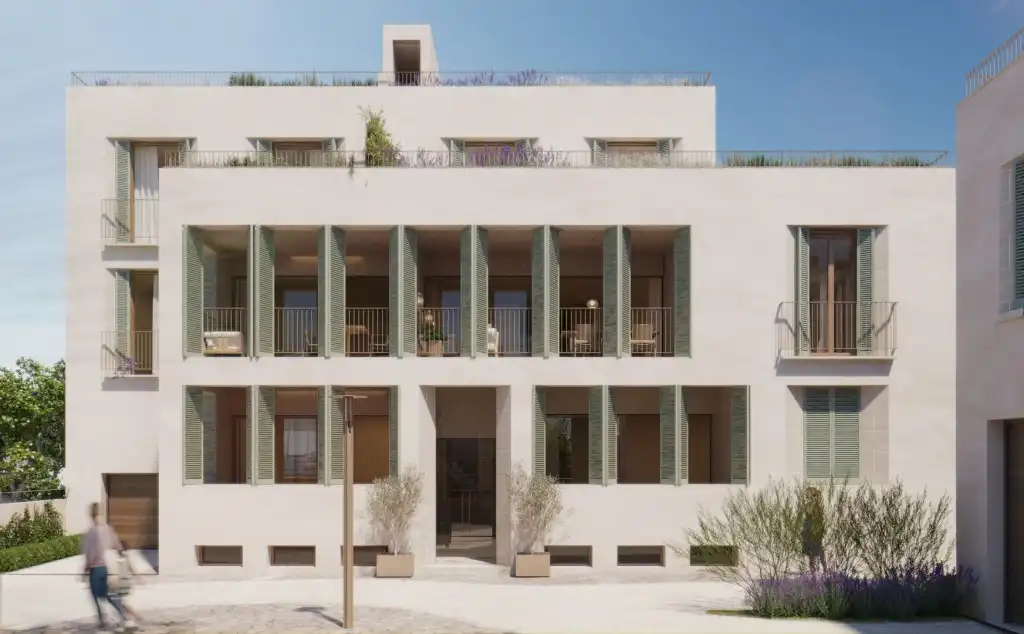 Vista exterior de Planta baixa en venda en  Palma de Mallorca amb Aire condicionat, Calefacció i Jardí privat