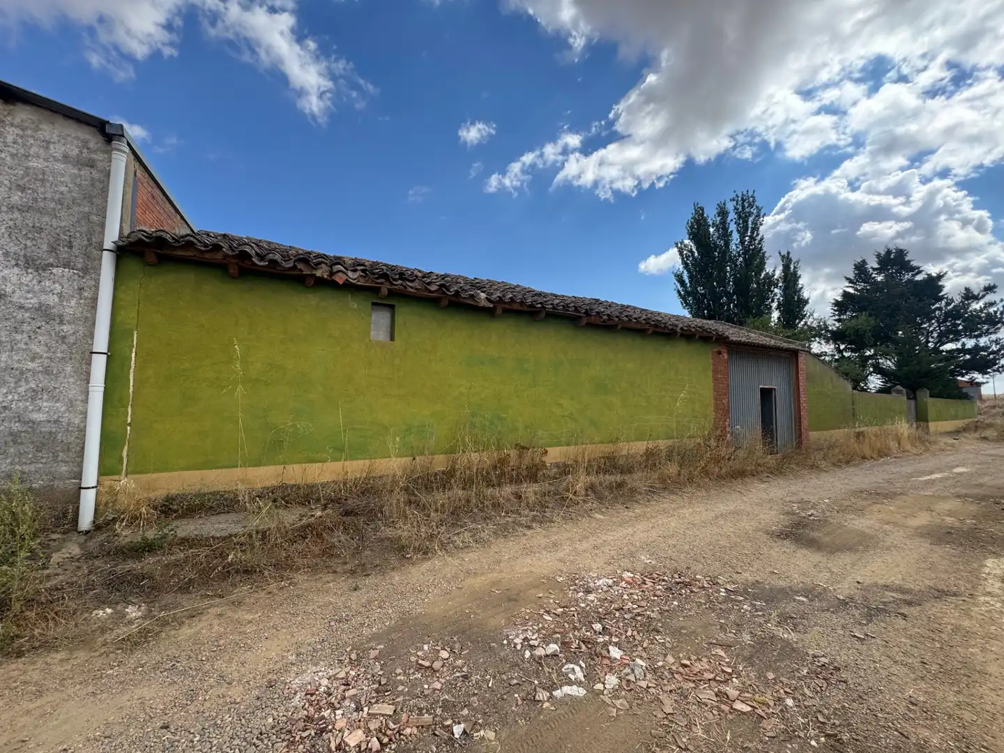 Vista exterior de Finca rústica en venta en Osorno la Mayor con Jardín privado, Trastero y Piscina