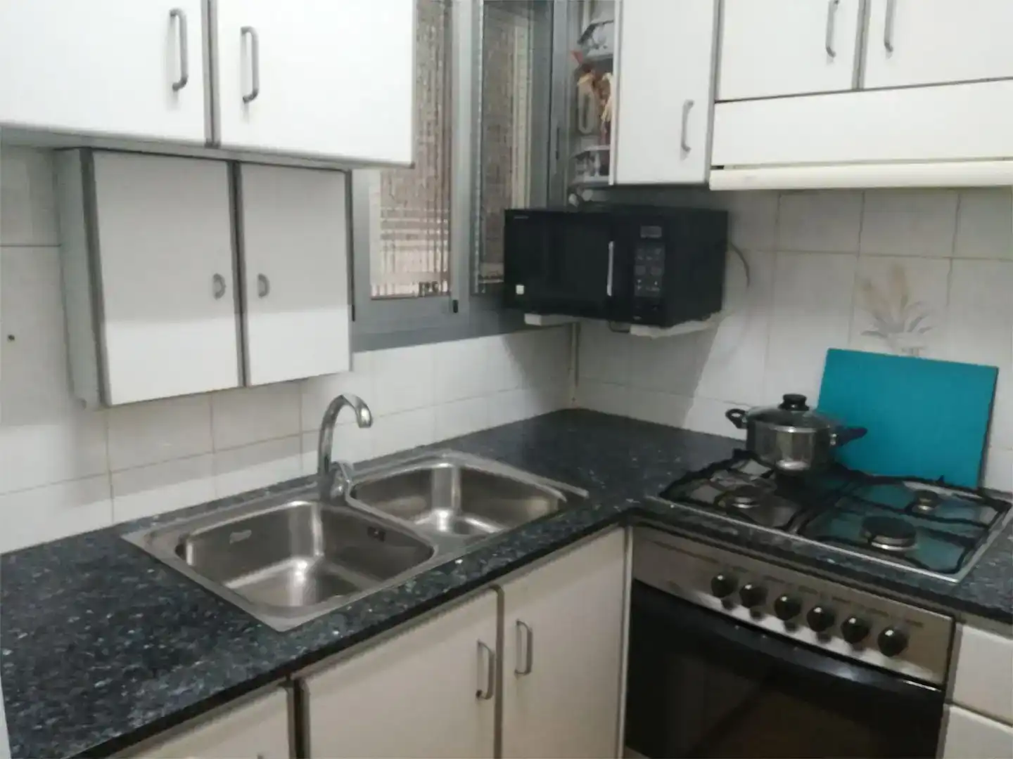 Kitchen of Flat for share in Barcelona  with Furnished
