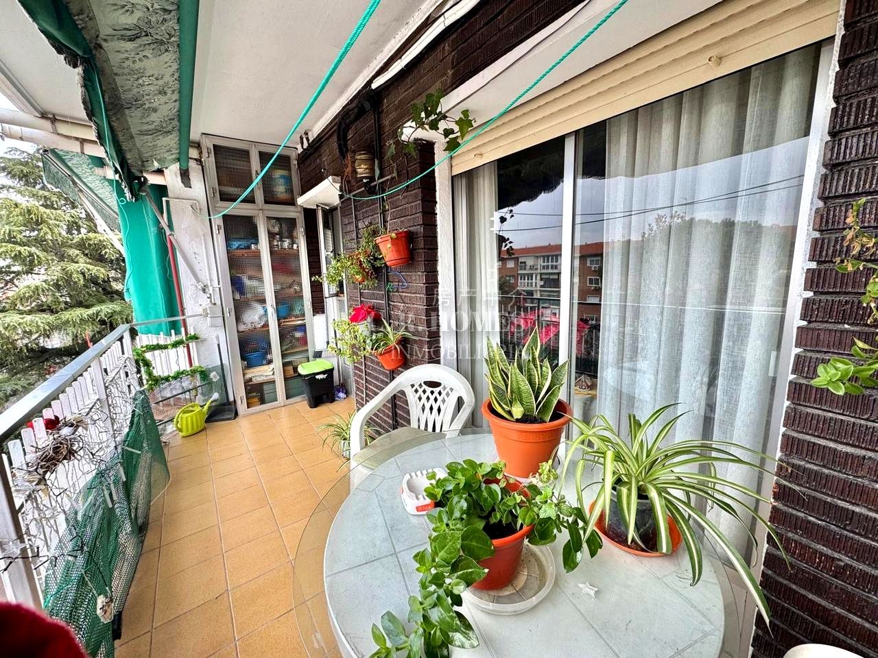 Balcony of Flat for sale in Getafe  with Air Conditioner, Heating and Parquet flooring