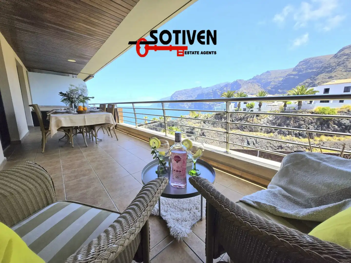 Penthouse mit Aufzug zum Verkauf in Acantilados de Los Gigantes, imagen 9