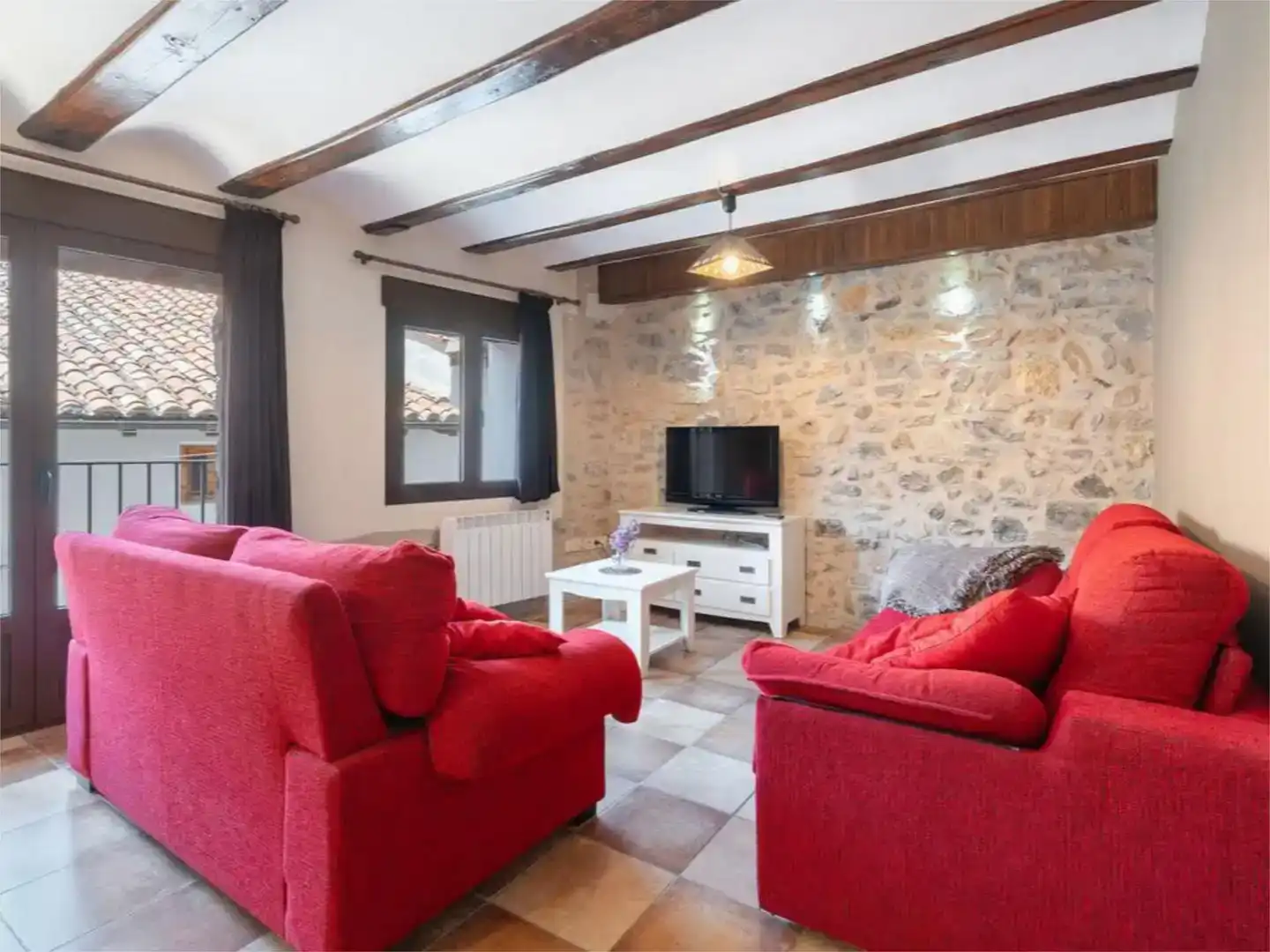 Wohnzimmer von Wohnung zur Miete in Huesa del Común