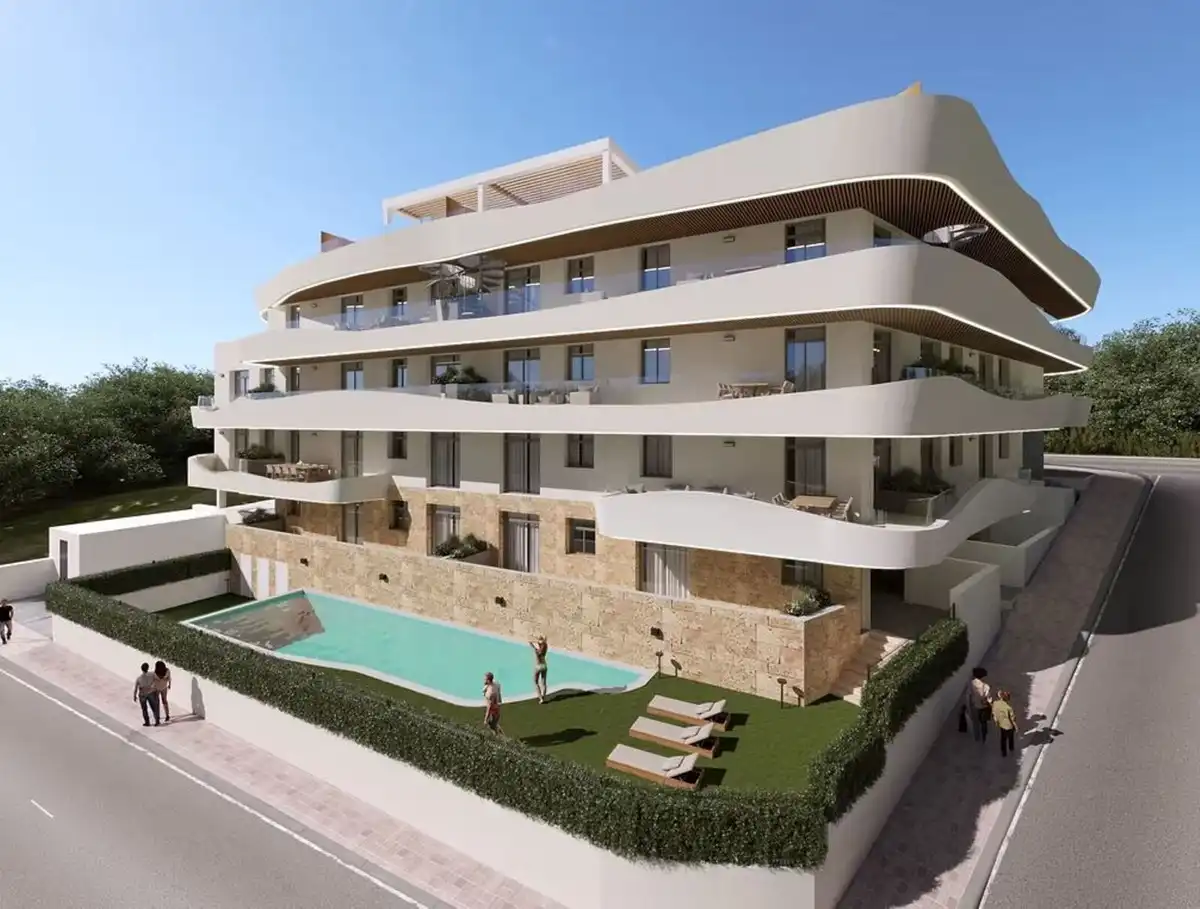 Apartament amb piscina en venda a Estepona Pueblo, imagen 8