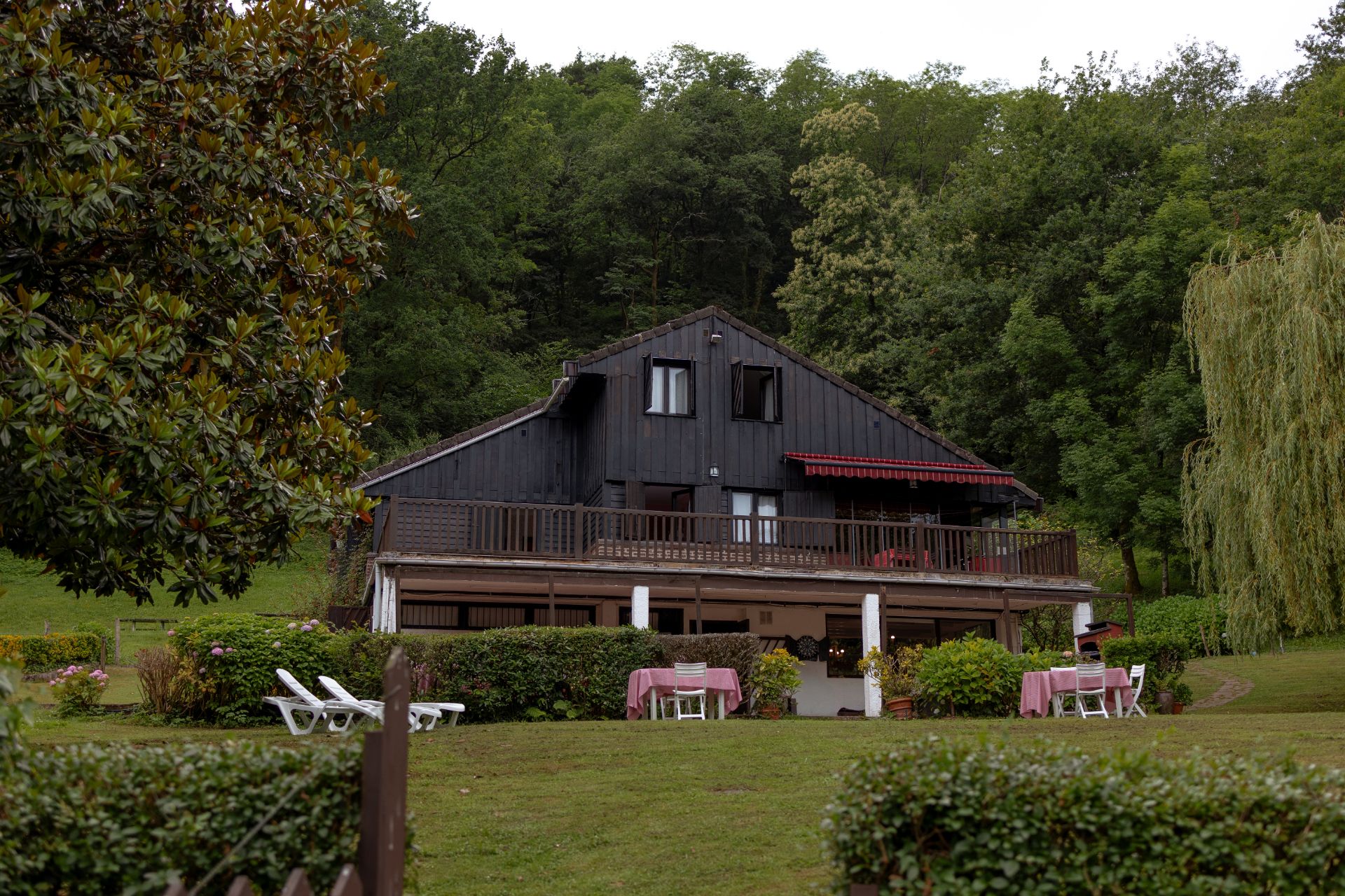 Vista exterior de Finca rústica en venda en Hernani amb Calefacció, Jardí privat i Terrassa