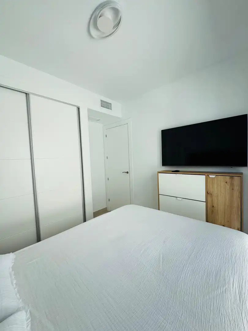 Bedroom of Houses for rent in Santa Pola  with Air Conditioner, Heating and Private garden