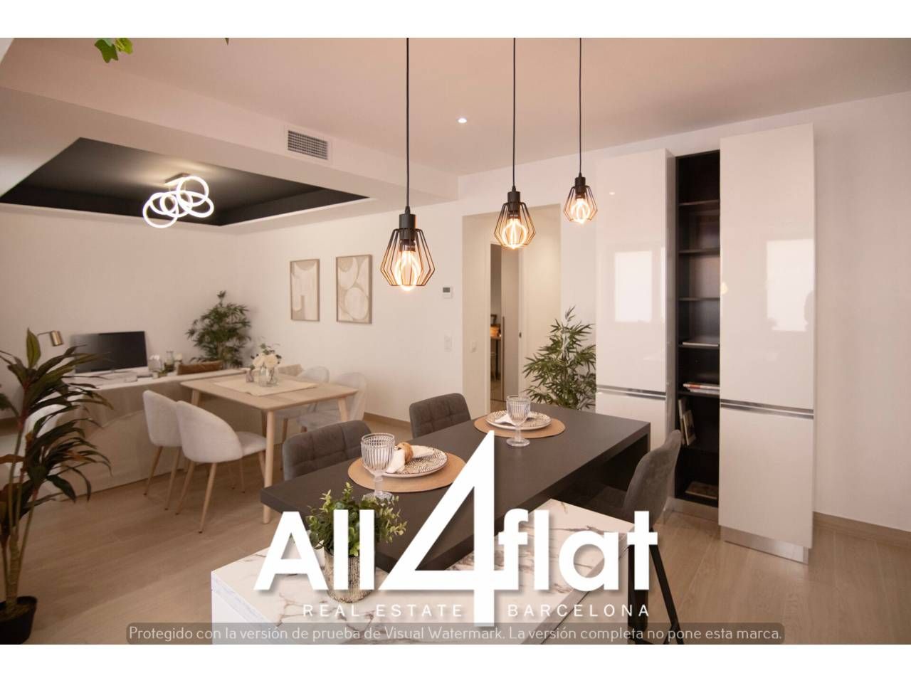 Comedor de Piso en venta en  Barcelona Capital con Aire acondicionado, Calefacción y Parquet