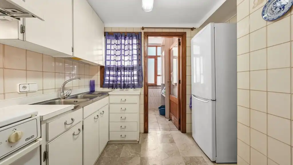 Cuina de Apartament en venda en Calvià amb Aire condicionat i Terrassa