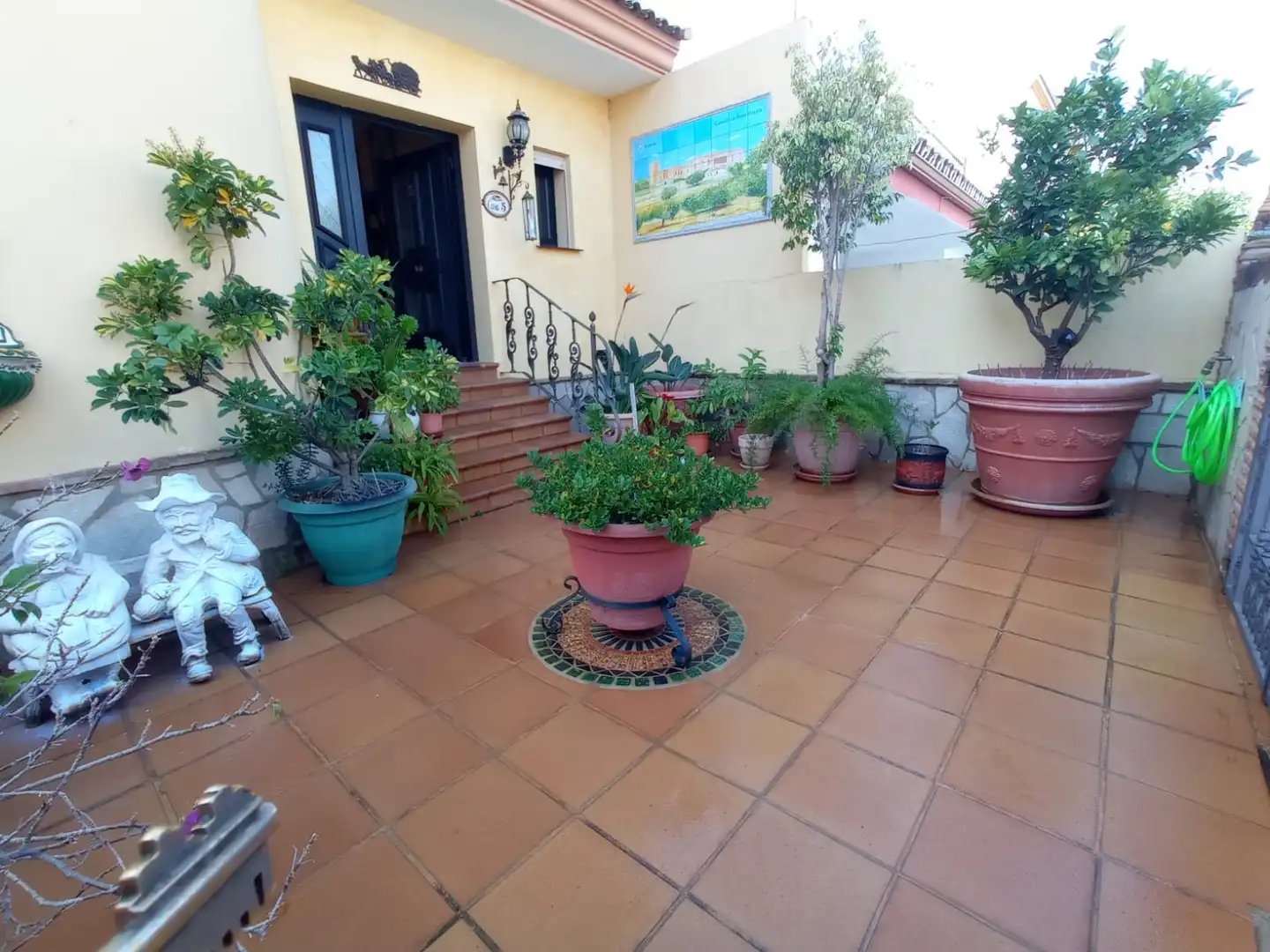 Terraza de Casa o chalet de alquiler en Fuengirola con Aire acondicionado, Calefacción y Jardín privado