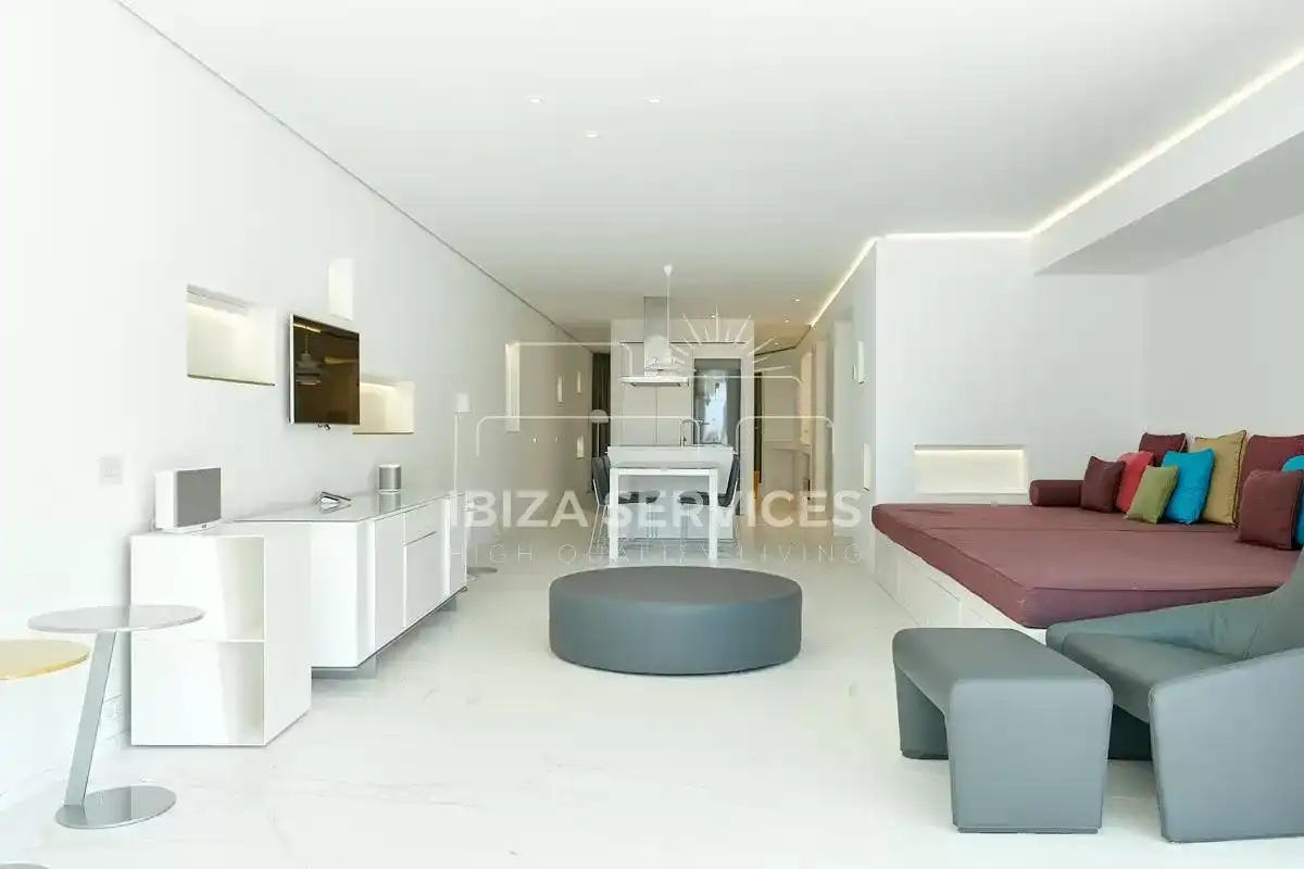 Appartamento con piscina in affitto a Marina Botafoc - Platja de Talamanca, imagen 4