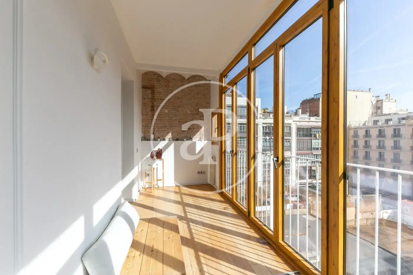 Vista exterior de Piso de alquiler en Barcelona con Aire acondicionado, Calefacción y Amueblado