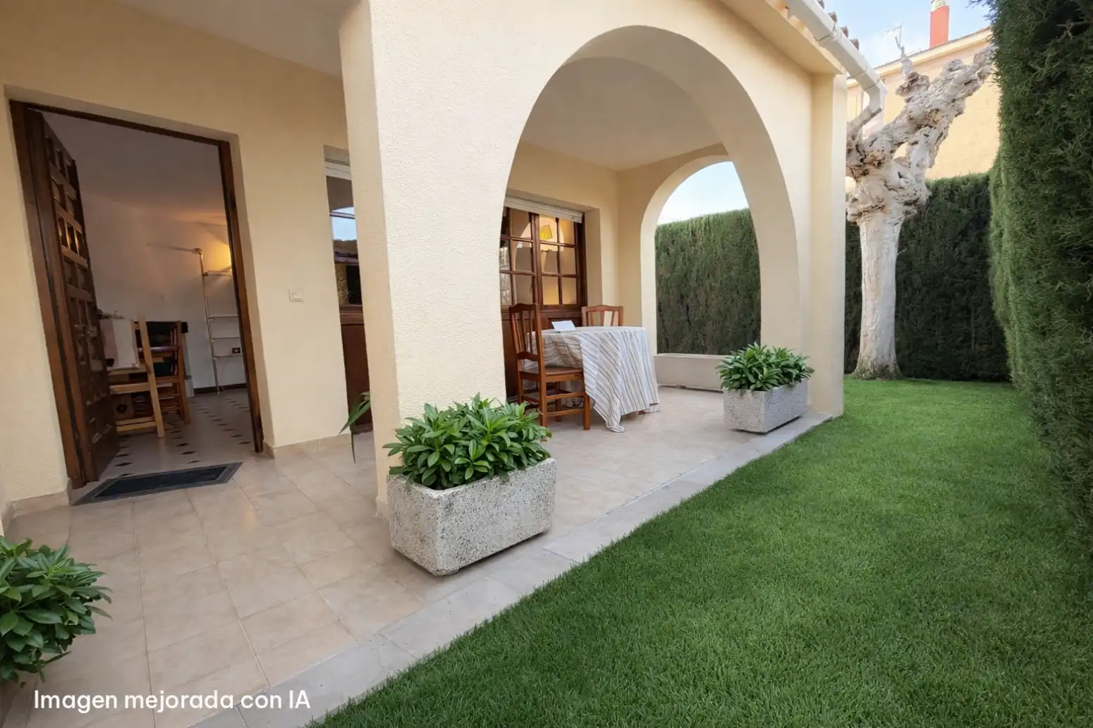 Jardí de Casa adosada en venda en Calafell amb Calefacció i Moblat