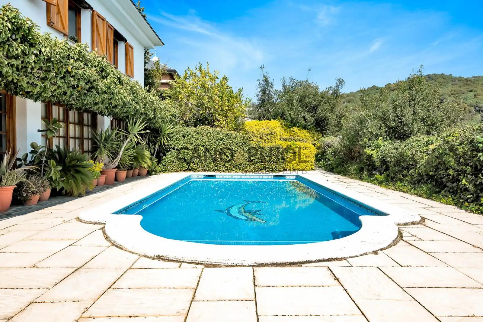Piscina de Casa o xalet en venda en Bigues i Riells del Fai amb Aire condicionat, Calefacció i Terrassa