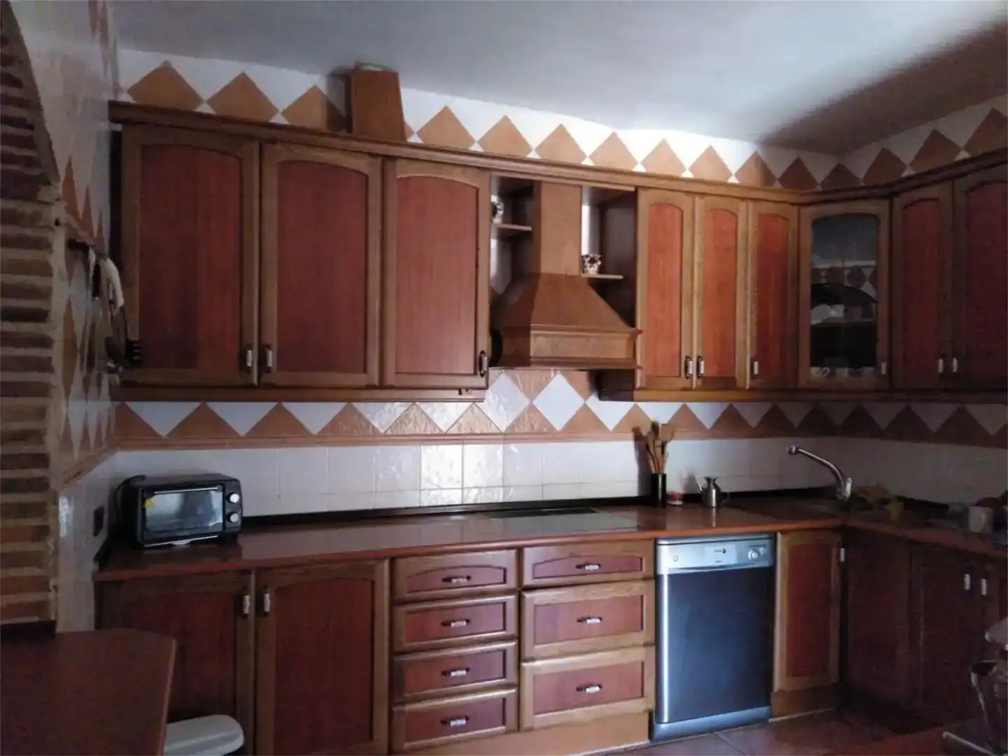 Cocina de Casa o chalet en venta en Tomelloso con Aire acondicionado y Balcón