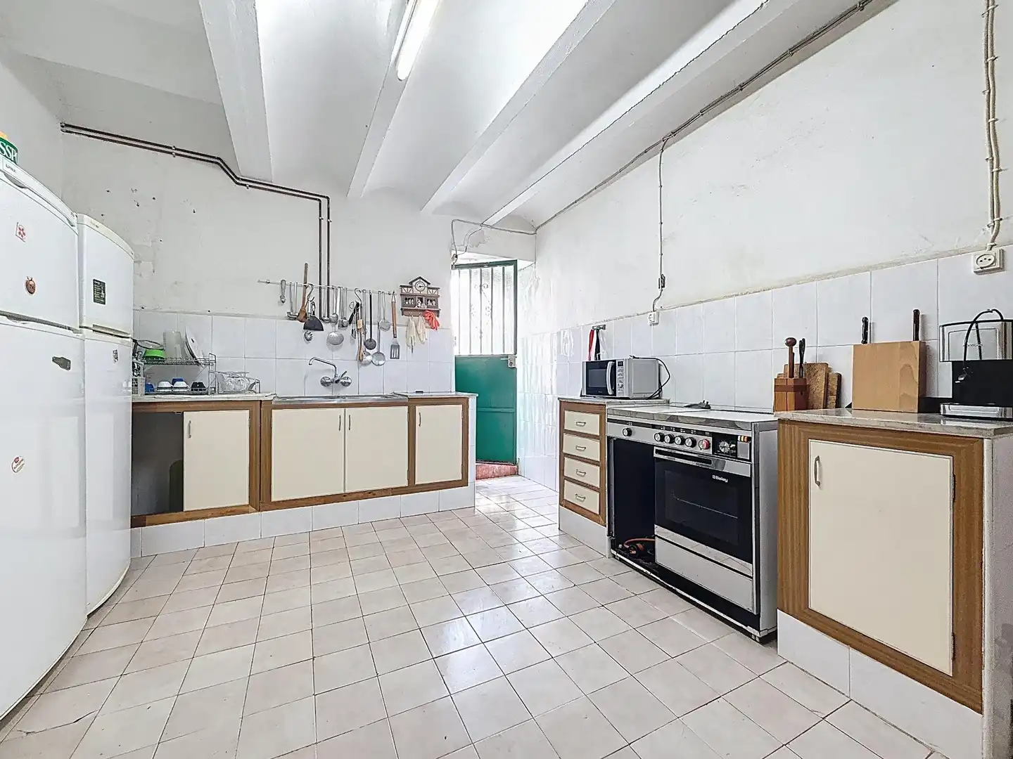 Cocina de Finca rústica en venta en Castalla con Jardín privado, Terraza y Piscina