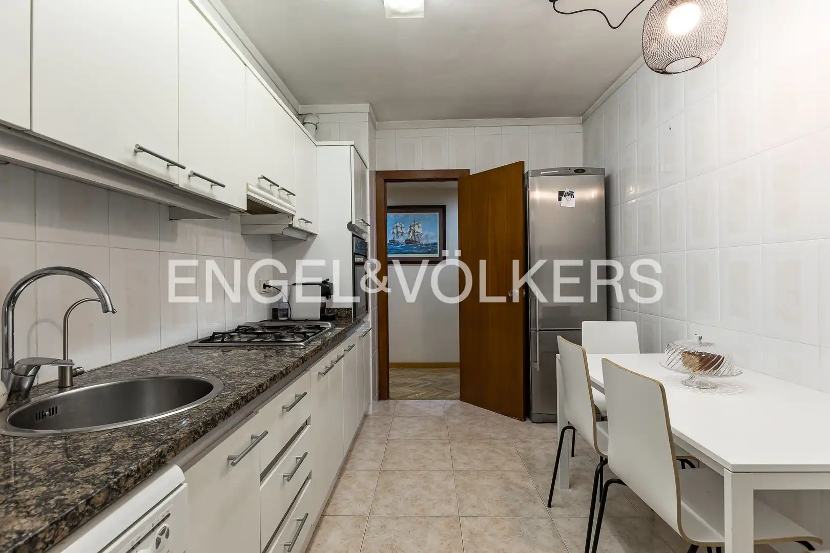 Cocina de Piso en venta en Barcelona con Calefacción, Parquet y Amueblado