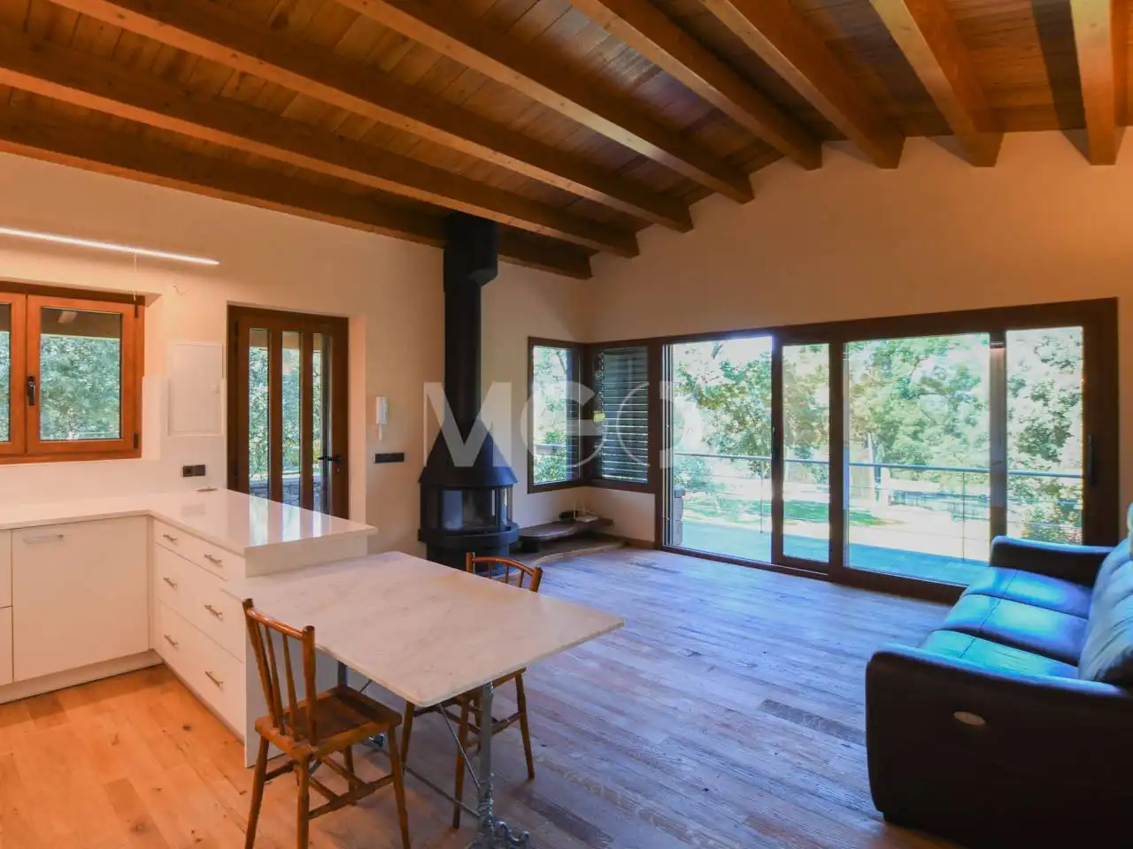 Wohnzimmer von Country house zum Verkauf in Sant Julià de Vilatorta mit Heizung, Privatgarten und Terrasse