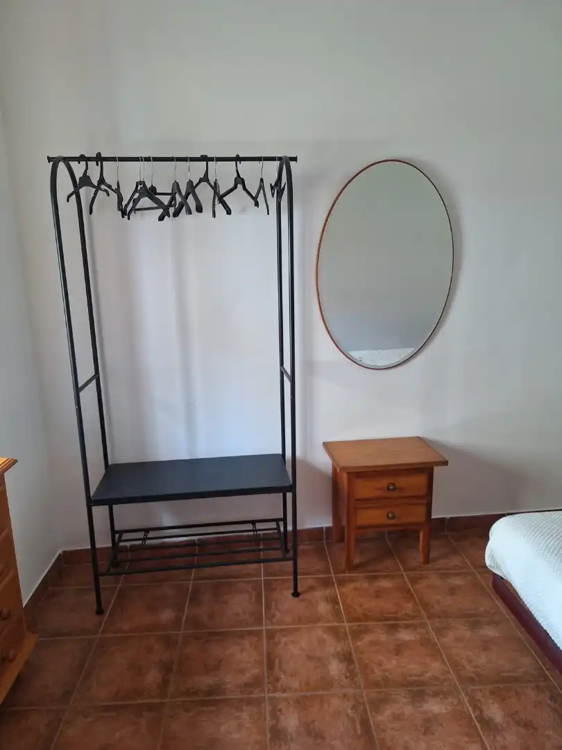 Dormitori de Apartament de lloguer en Úbeda amb Aire condicionat, Moblat i Rentadora