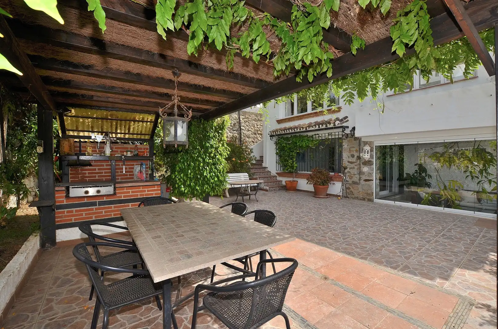 Terraza de Casa o chalet en venta en Benalmádena con Aire acondicionado, Jardín privado y Terraza