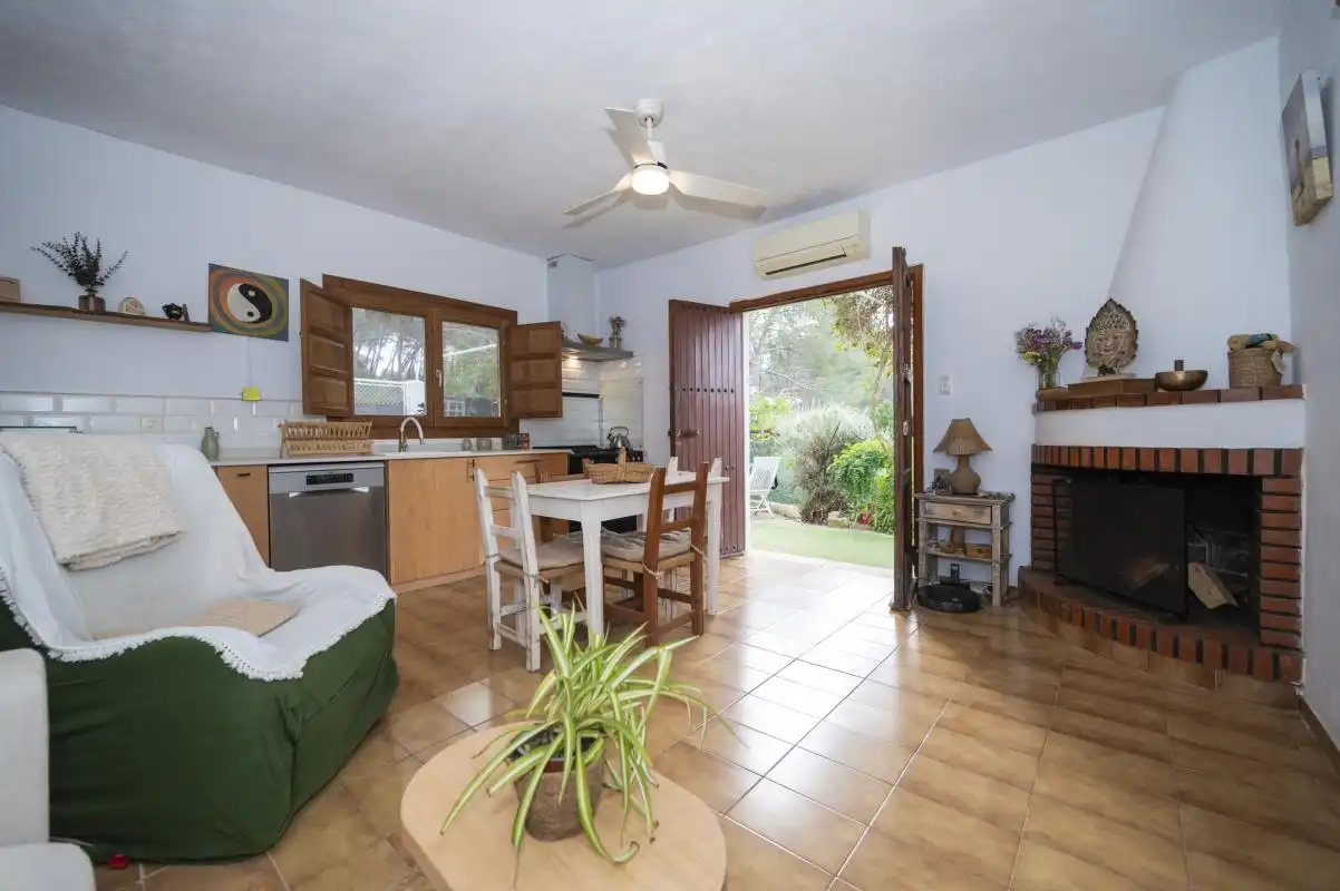 Jardín de Casa o chalet en venta en Santa Eulària des Riu con Aire acondicionado, Calefacción y Jardín privado