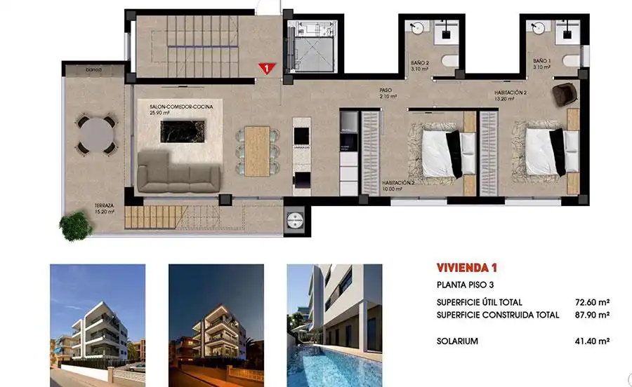 Piso con ascensor en venta en Huesca, imagen 10