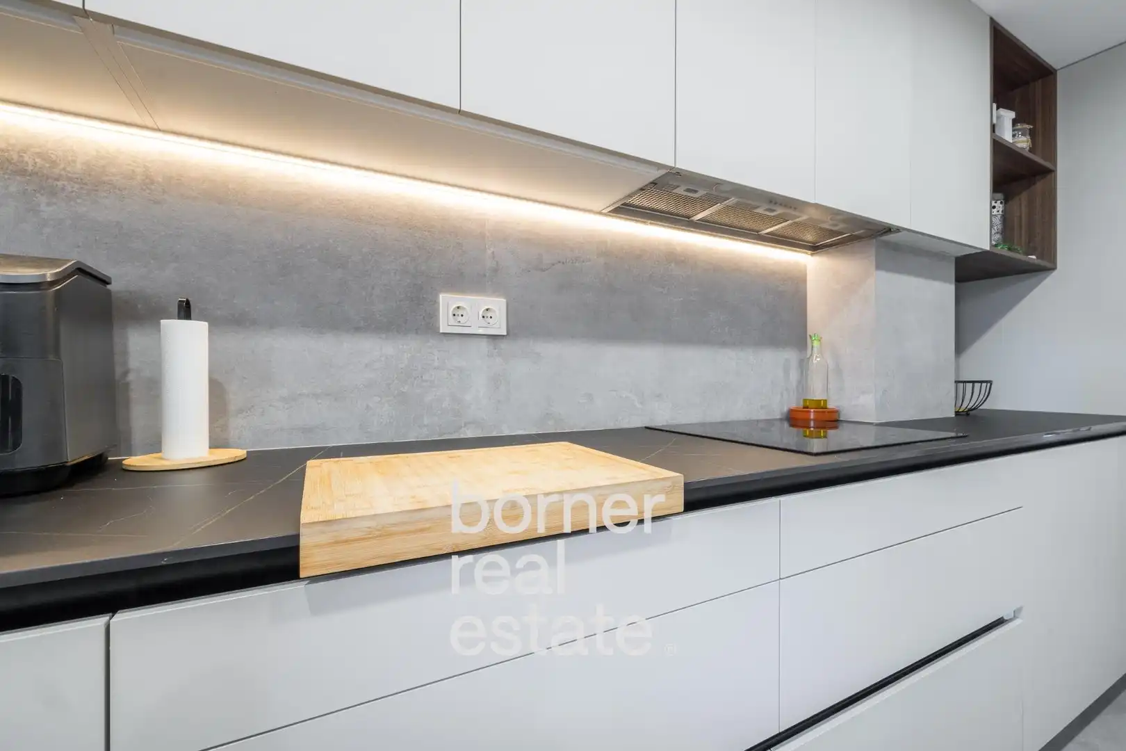 Küche von Wohnung zum Verkauf in Rubí mit Heizung, Parkett und Balkon