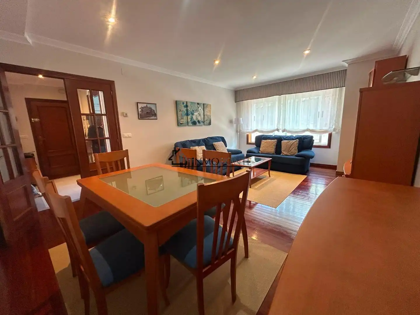 Sala d'estar de Pis de lloguer en Pontevedra Capital  amb Traster i Moblat