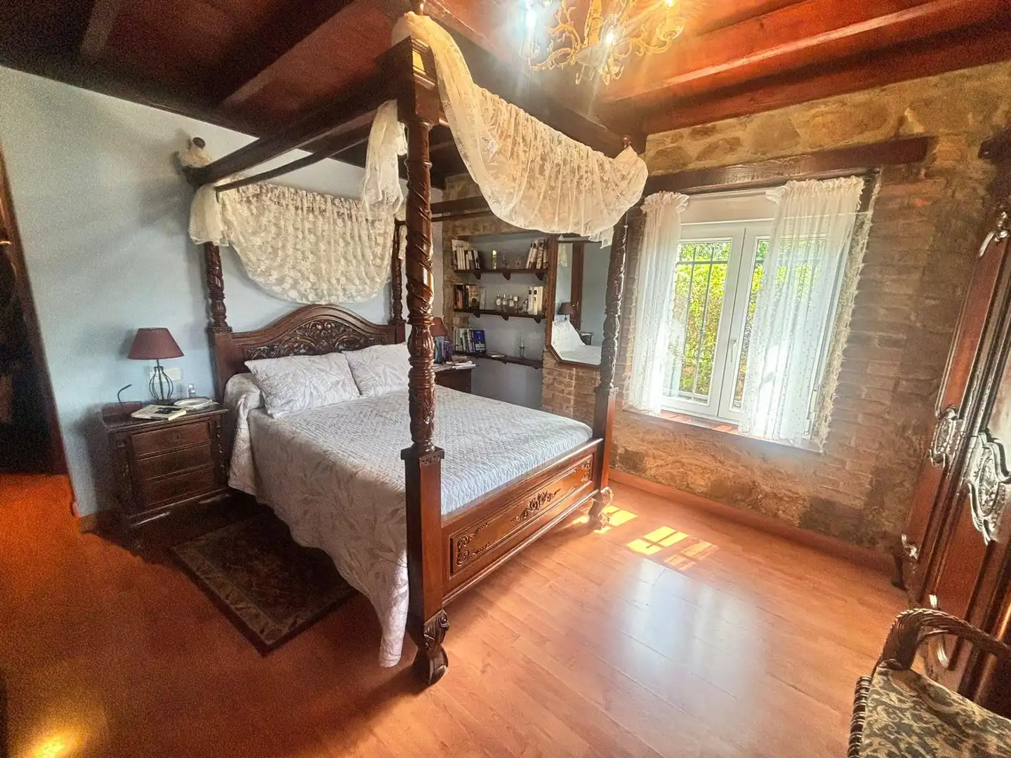 Bedroom of Houses for sale in Langreo  with Heating, Private garden and Terrace