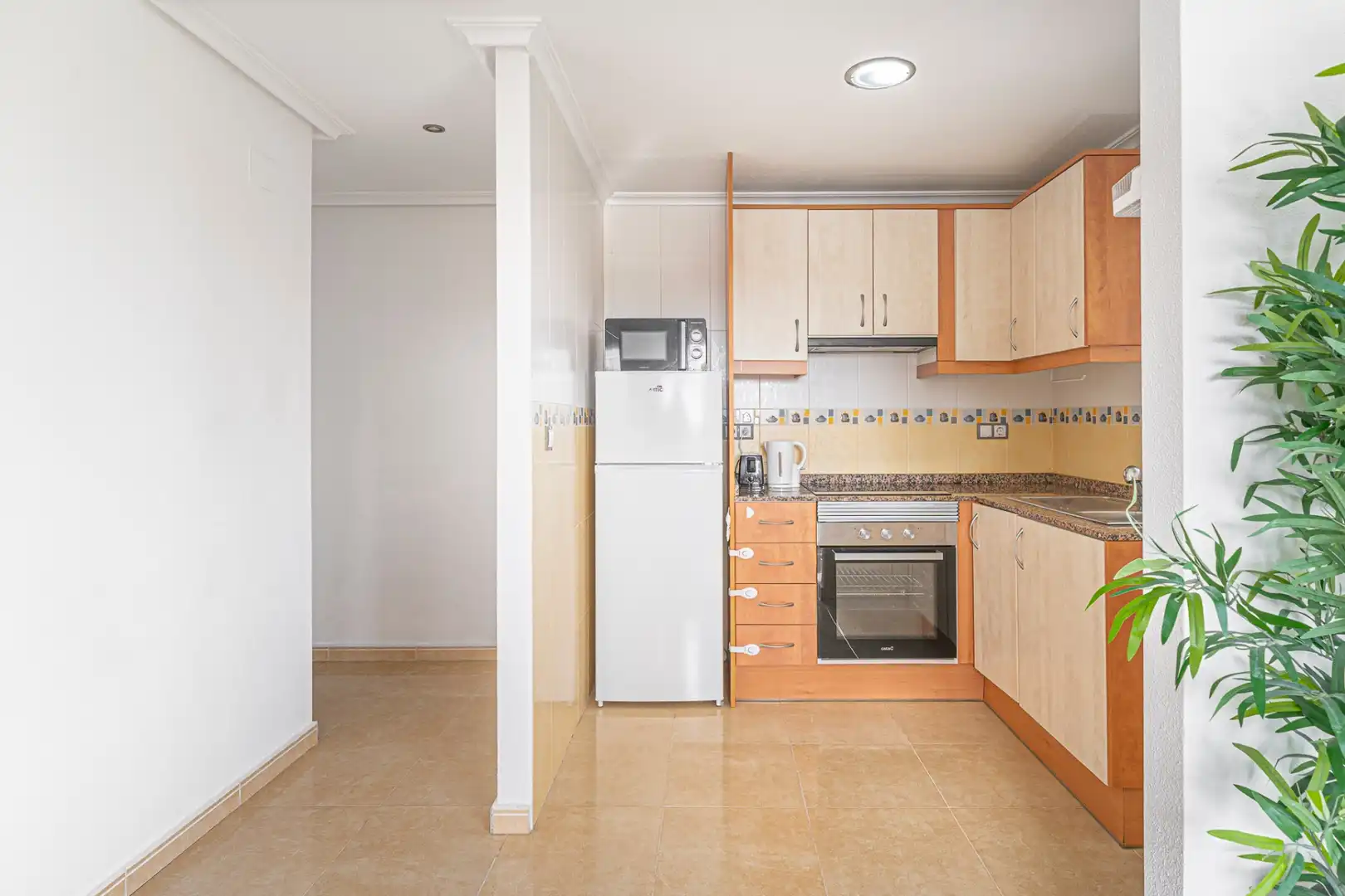 Kitchen of Flat for sale in Rojales  with Oven, Balcony and Community pool
