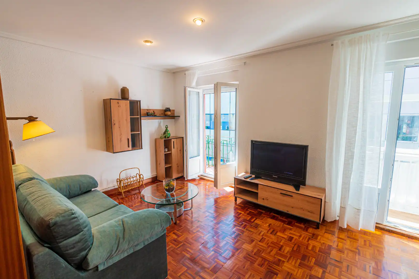 Sala de estar de Piso en venta en Santander con Calefacción, Parquet y Terraza