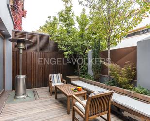 Terrace of House or chalet to rent in  Madrid Capital  with Air Conditioner, Heating and Parquet flooring