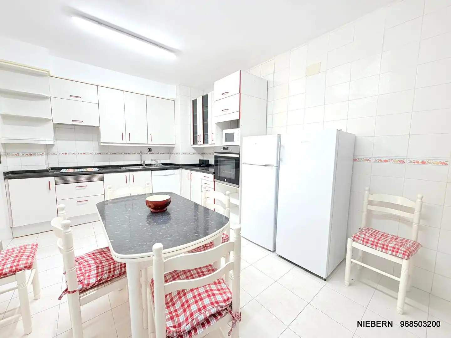 Kitchen of Flat for rent in Cartagena  with Furnished and Balcony