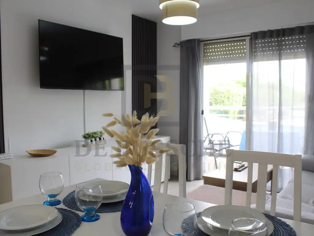 Comedor de Apartamento en venta en Pilar de la Horadada con Aire acondicionado, Piscina y Amueblado