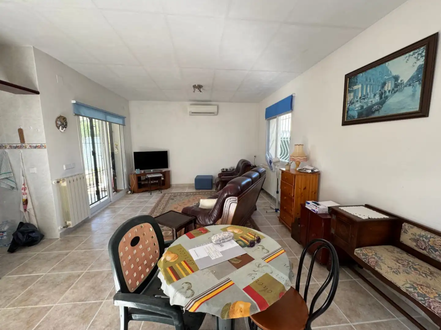 Sala de estar de Casa o chalet en venta en Benitachell / El Poble Nou de Benitatxell con Aire acondicionado, Calefacción y Jardín privado