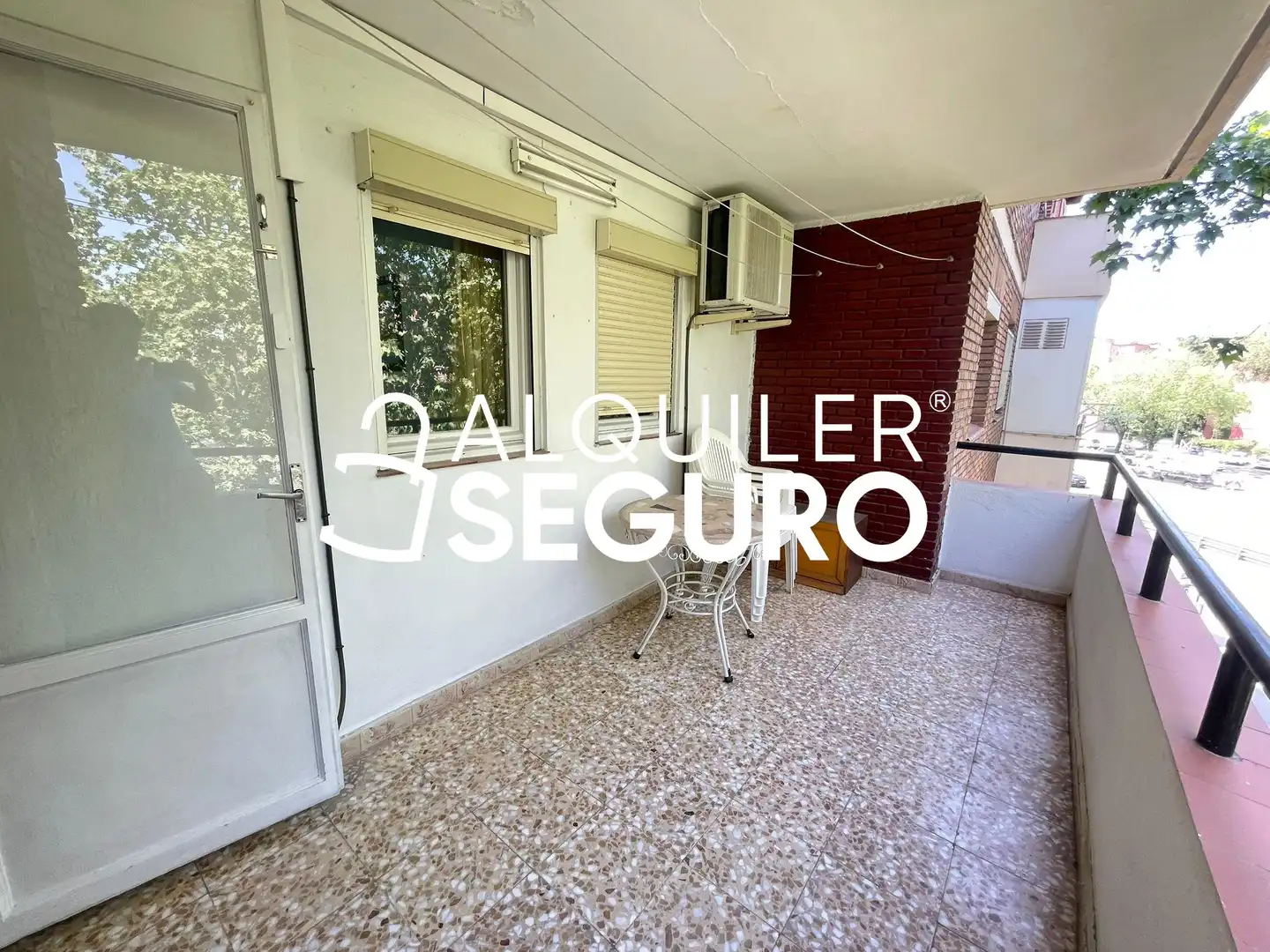 Exterior view of Flat for rent in  Madrid Capital  with Air Conditioner, Heating and Terrace
